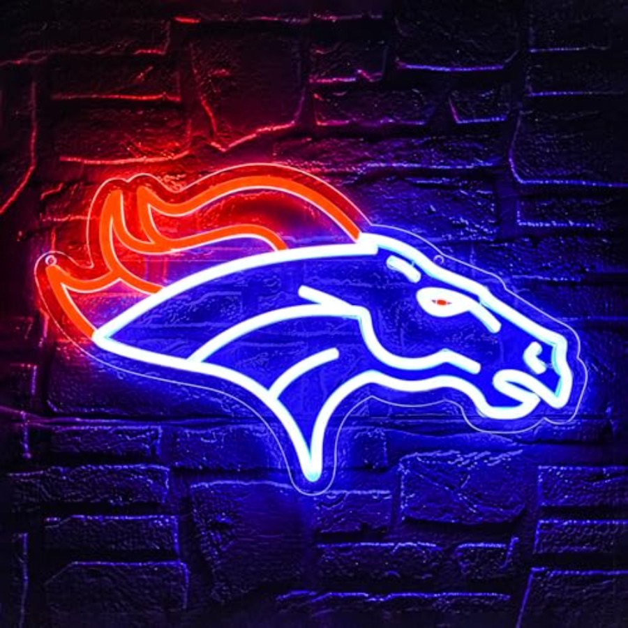 Garage Lighting Decor - Football Neon Sign for Wall Decor