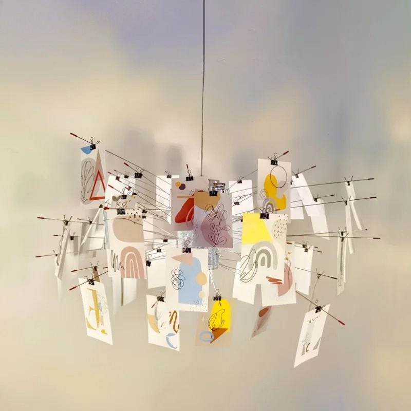Lighting Room Decor Photo - Stylish Art DIY Photo Album Card