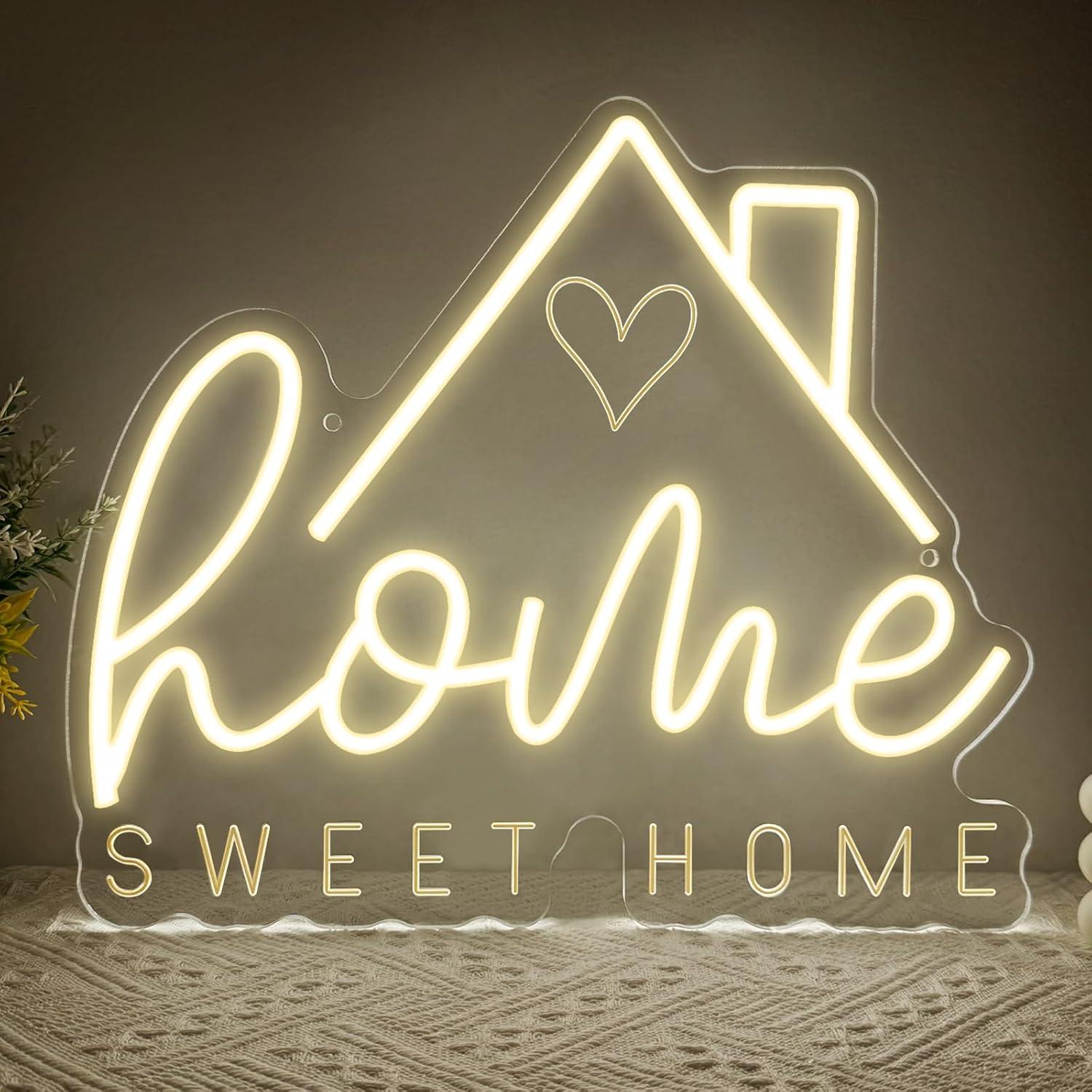 Lighting Decor Home - Sweet Home Neon Sign USB Dimmable