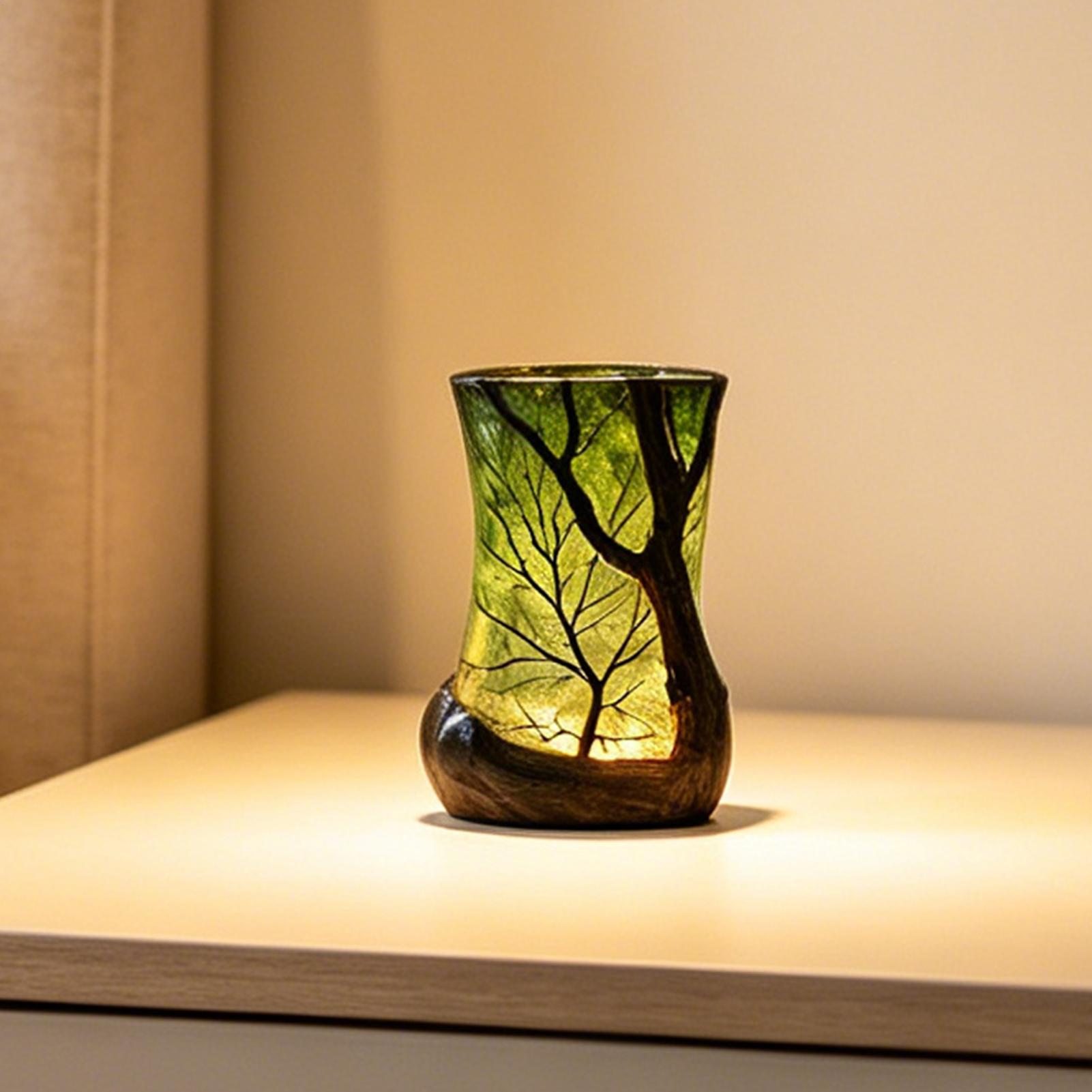 Lighting Decor Home - Bedside Table Lamp Forest Nightlight Decorative