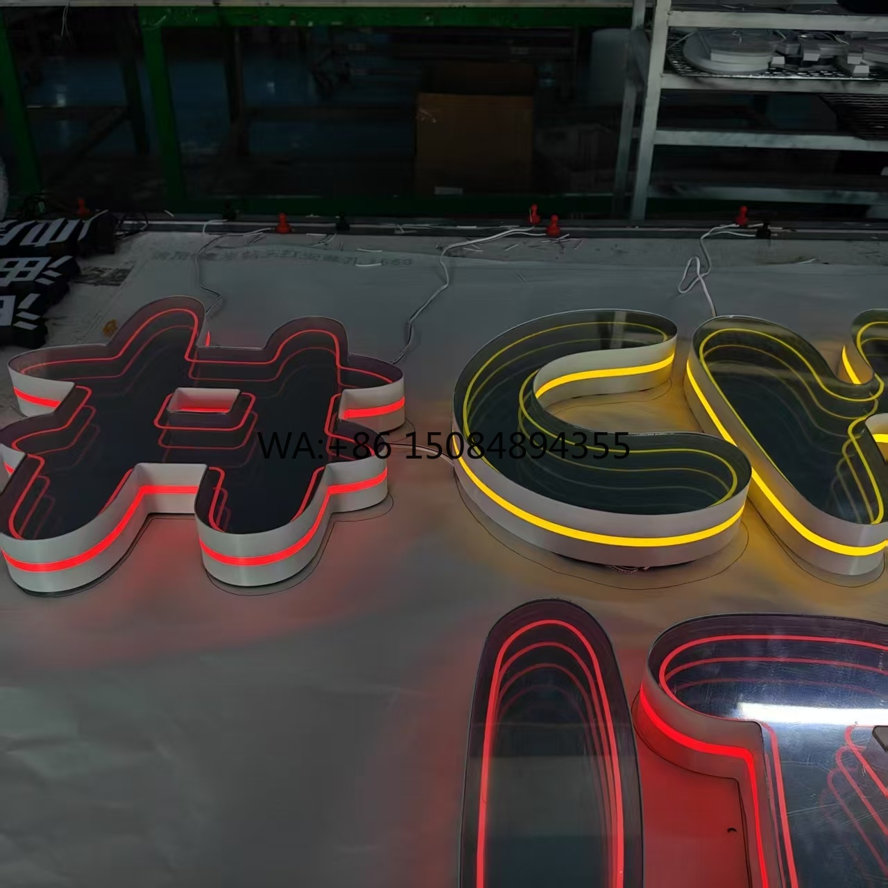 Neon Sign Custom Led - Customized Infinity Neon Sign LED 3D