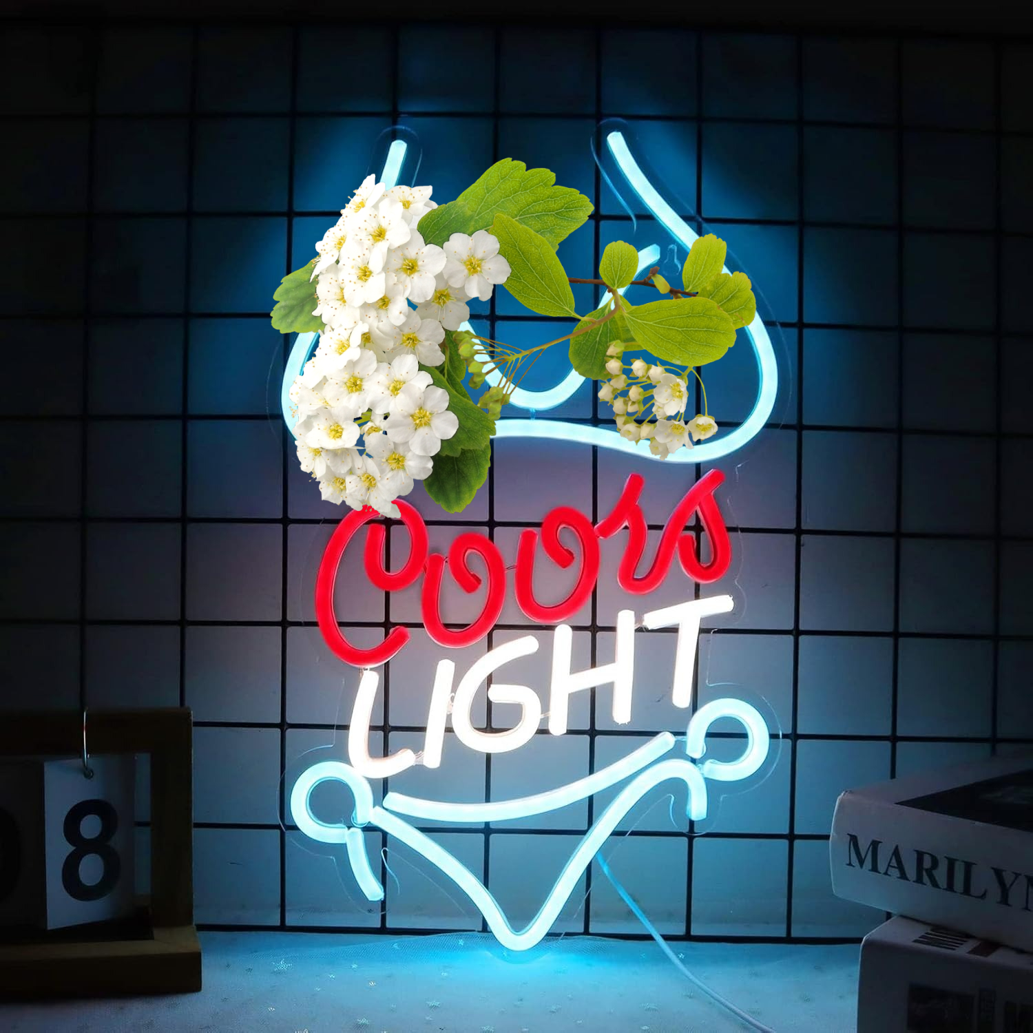 Home Decor Lighting Brands - Coors Light Neon Sign LED Night