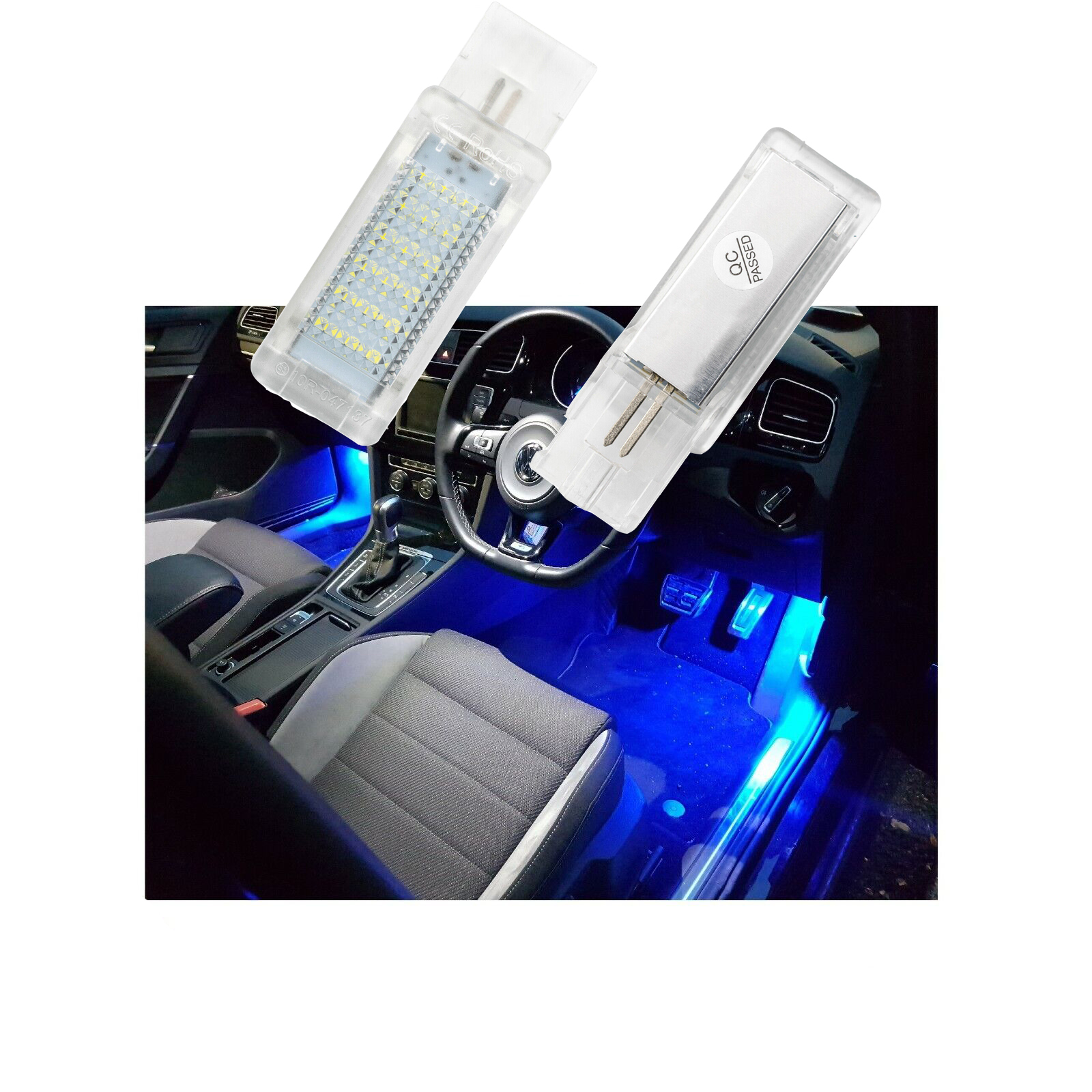 Decor Lighting Floor Lamps - 2PCS For VW Golf MK7 7.5