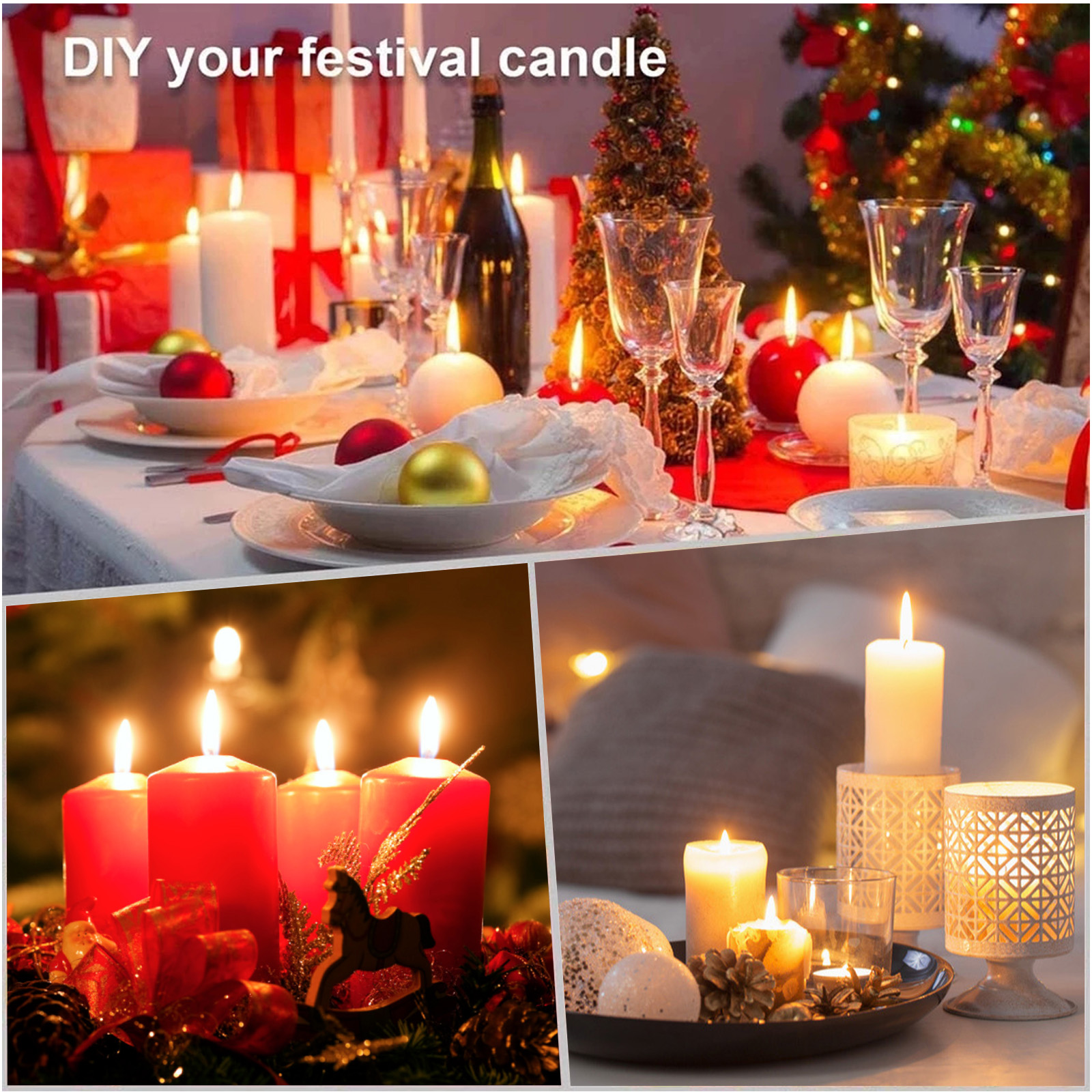 Home Decor Lighting Brands - Accessories Candlestick Metal Decorative Insert Metal