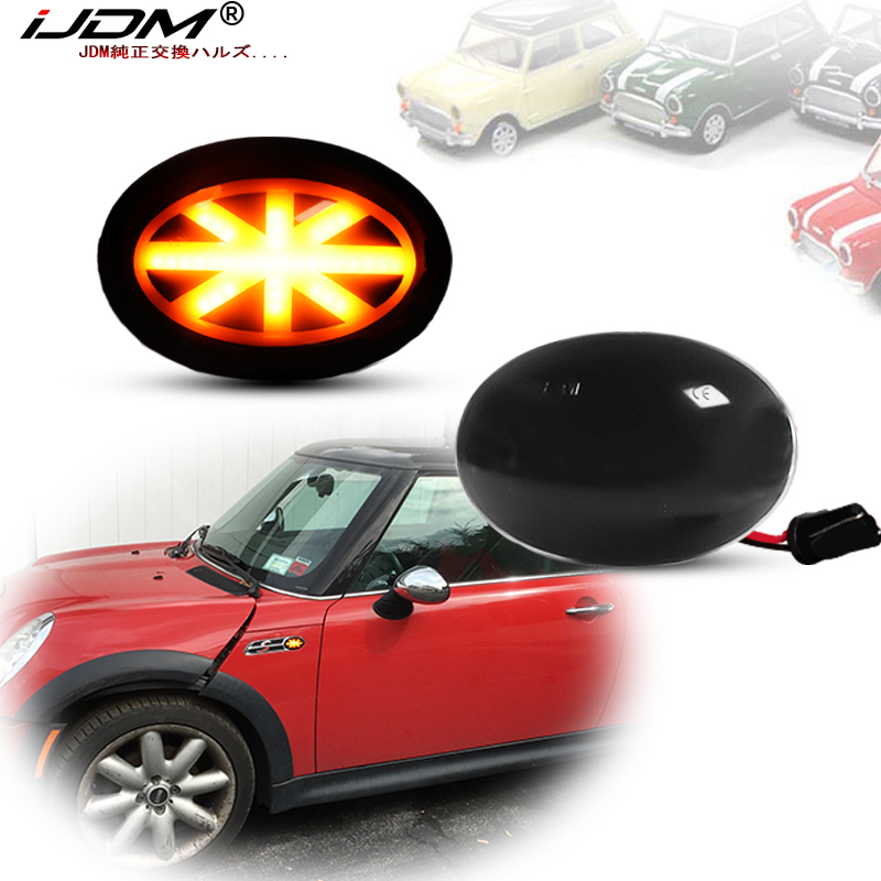 Union Lighting & Decor Affiliate Program Collabs - iJDM Amber Union Jack logo LED