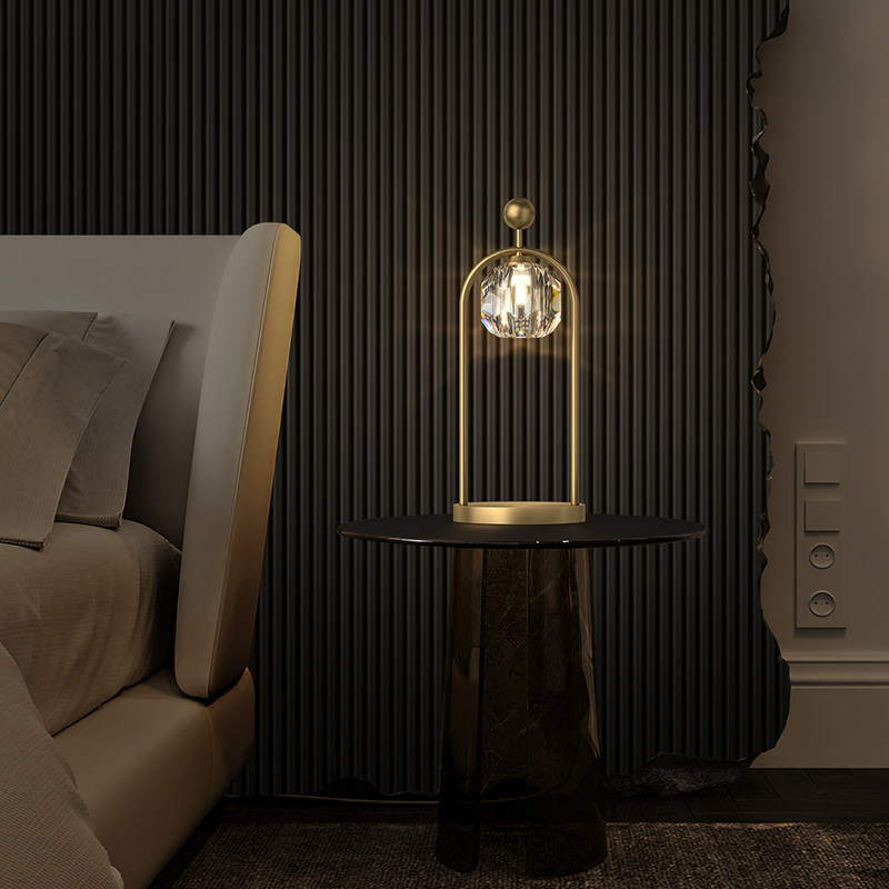 Decor Lighting Floor Lamps - Postmodern Luxury Crystal Table Lamp Living