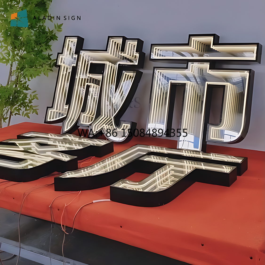 Neon Sign Custom Led - Customized 3D LED Infinity Mirror Abyss