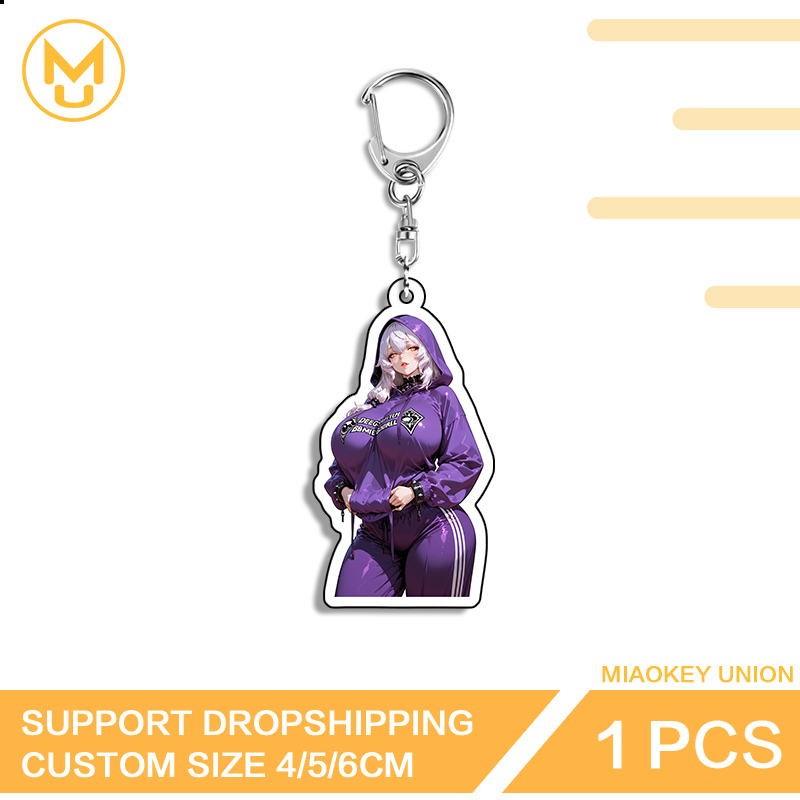 Union Lighting & Decor Affiliate Program Collabs - Black Swan Hsr Acrylic Keyring Waifu