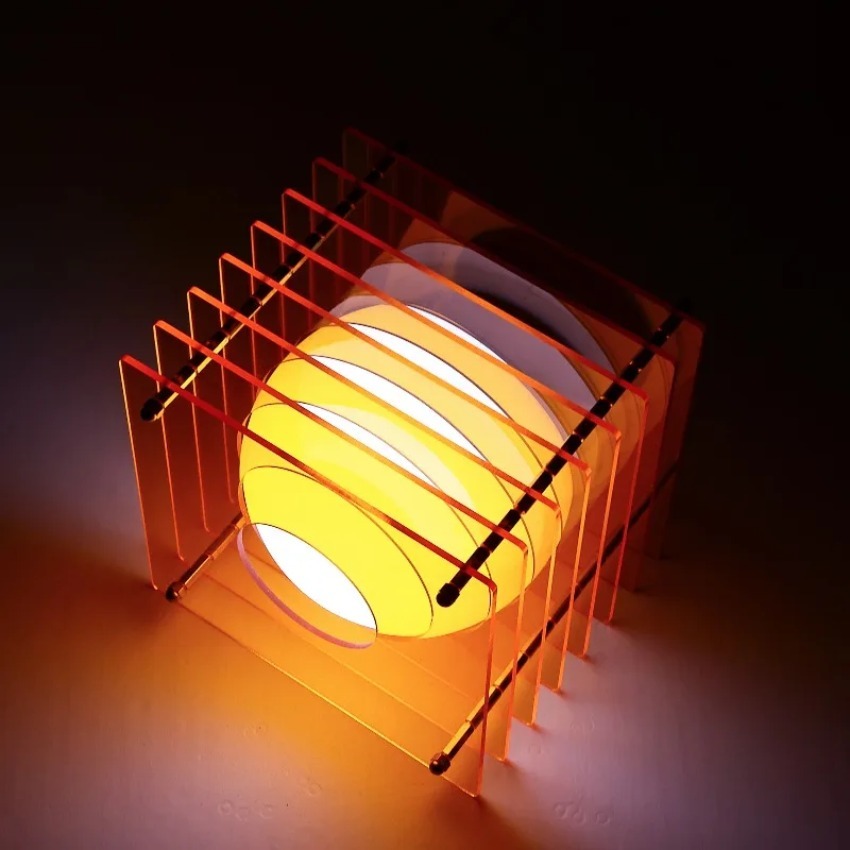 Lighting Decor Home - DIY Moon Lamp Acrylic Thousand Layer