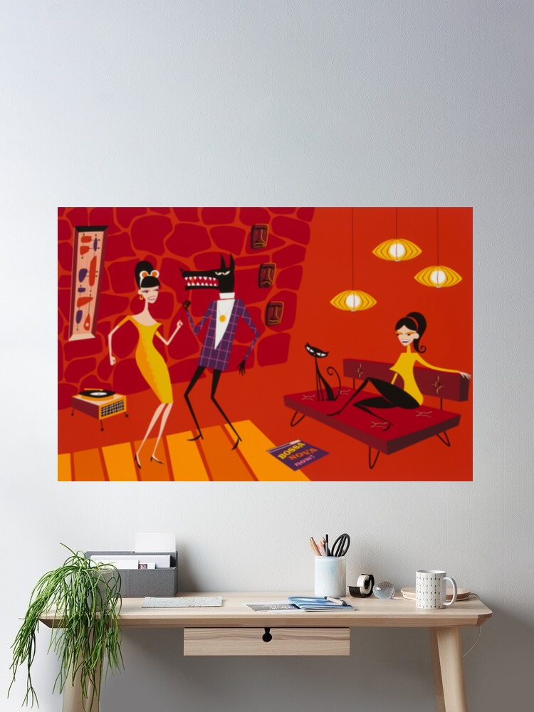 Nova Decor & Lighting Juletrelys - Josh Agle Bossa Nova Now Photo