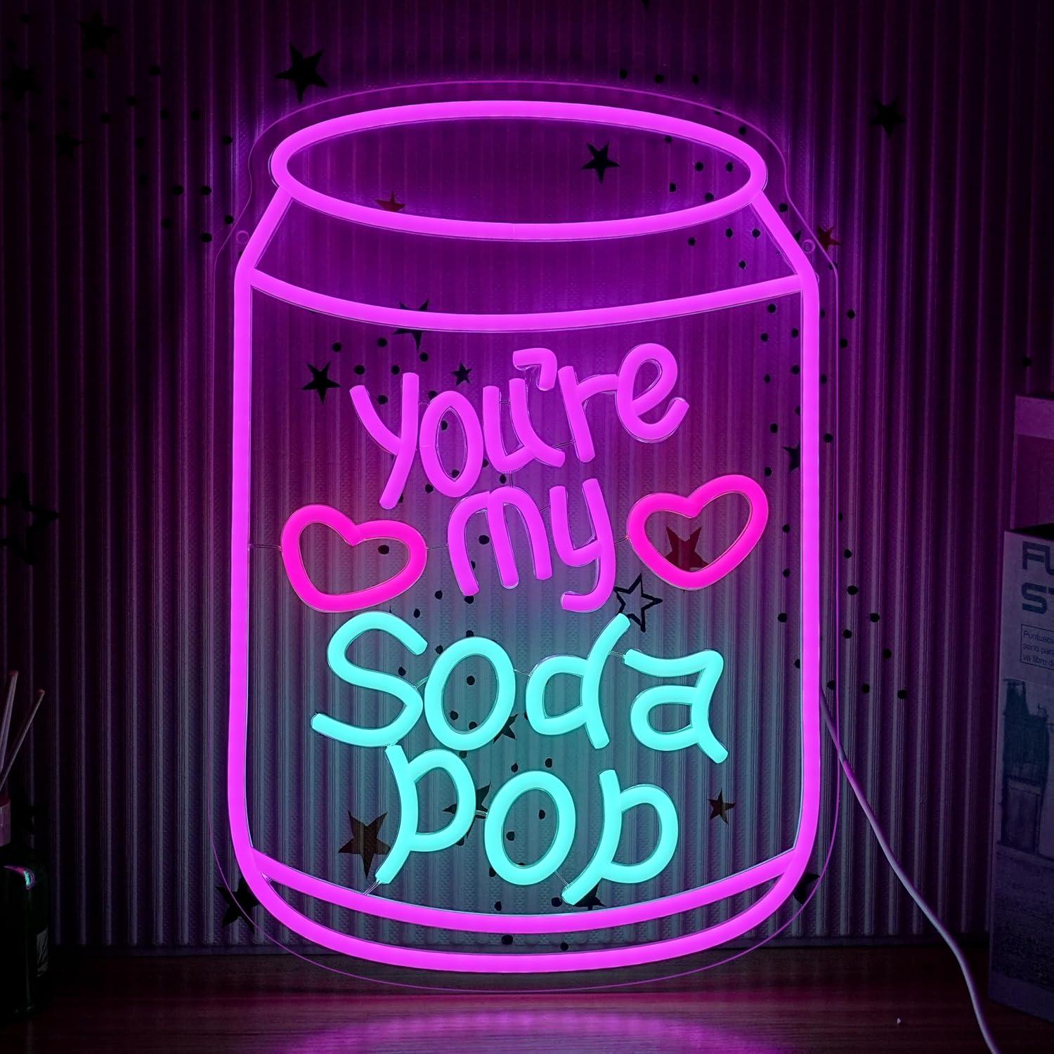 Lighting Decor For Home - Romantic Neon Sign Dimmable LED Light