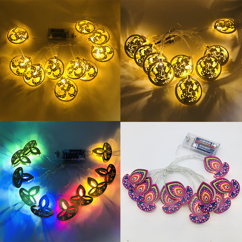 Lighting Decoration For Diwali - Diwali Light LED AUM OM Swastika