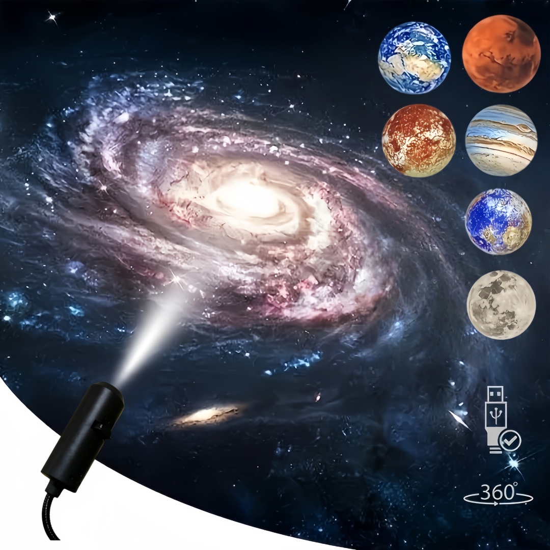 LED planet projector light, 6  - Lighting Room Decor Photo 评论和价格