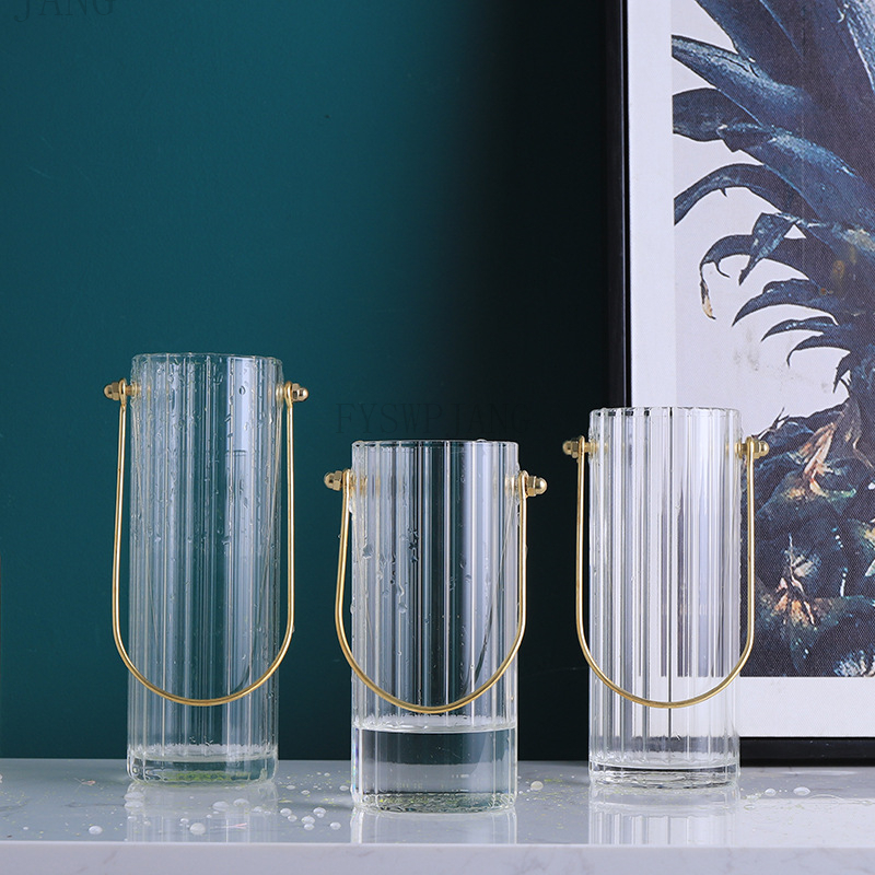 Nordic Creative Glass Vase Lig - Lighting Room Decor Photo 评论和价格