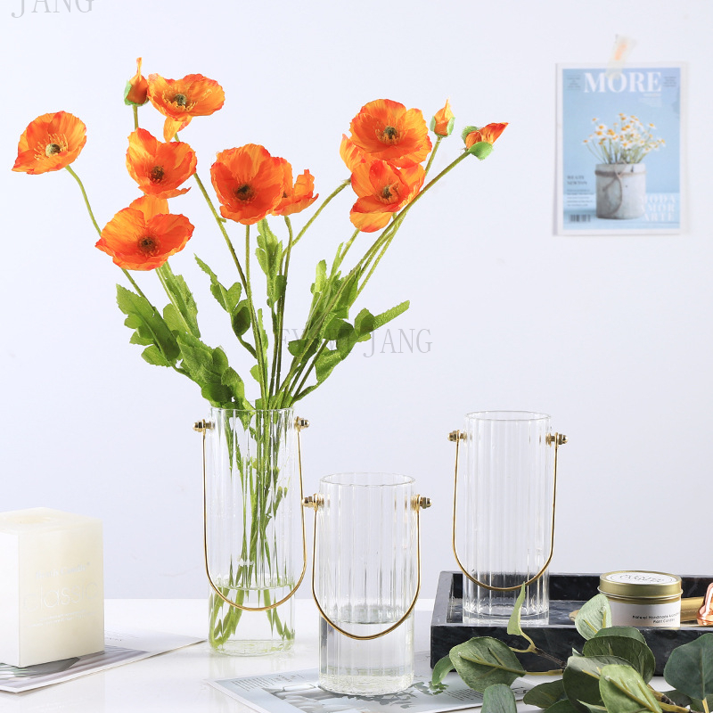 Nordic Creative Glass Vase Lig - Lighting Room Decor Photo 评论和价格
