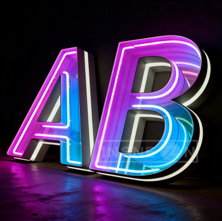 Shop Mirror Sign Custom Infini - Neon Sign Custom Led 评论和价格
