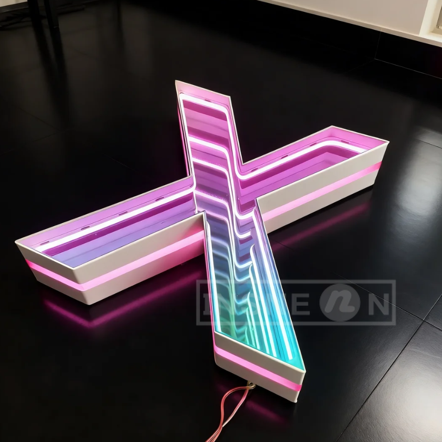 Shop Mirror Sign Custom Infini - Neon Sign Custom Led 评论和价格
