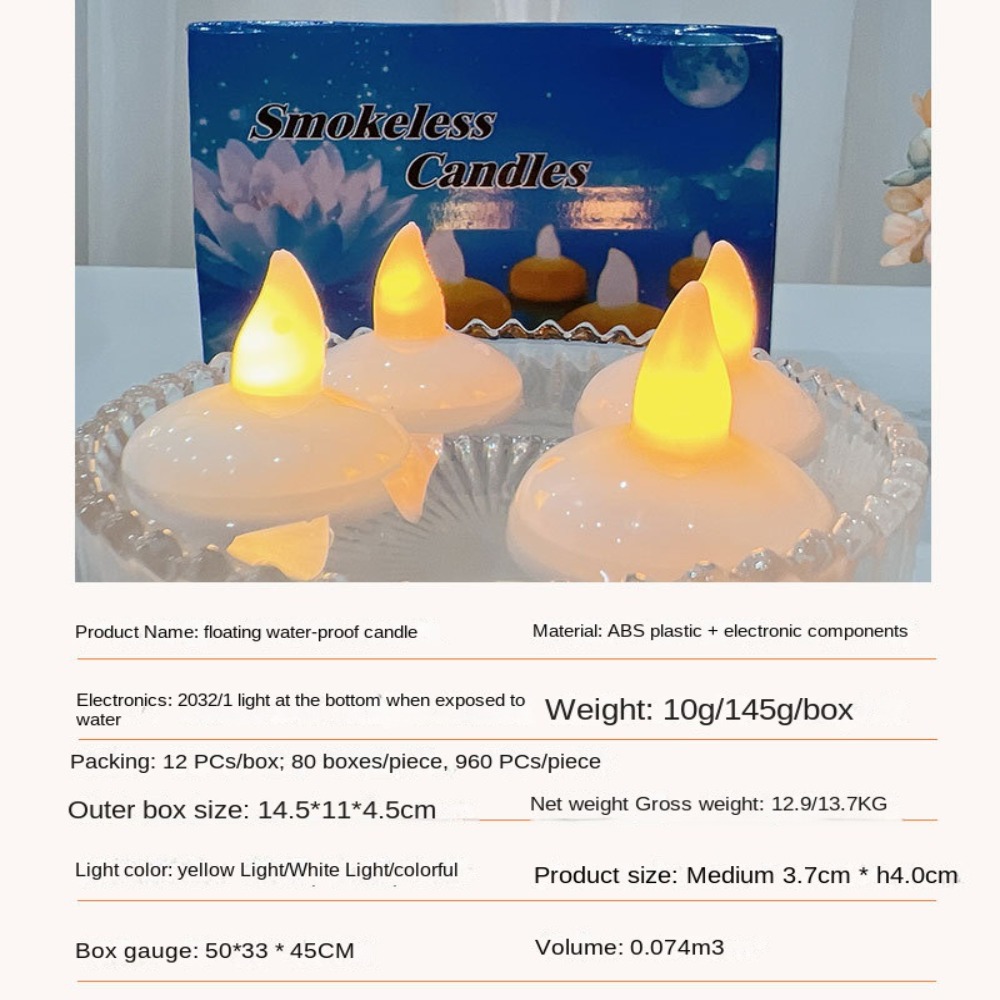 5Pcs Diwali Diya LED Light Flo - Lighting Decoration For Diwali 评论和价格