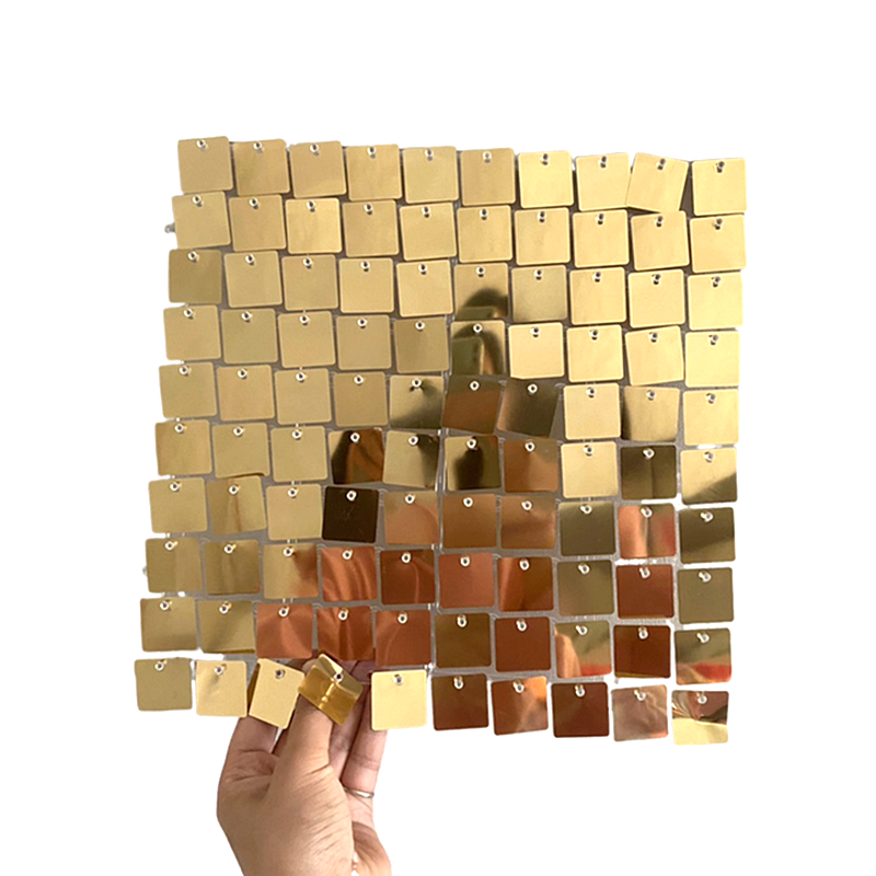 12pcs Light Gold Shimmer Wall  - Lighting Room Decor Photo 评论和价格