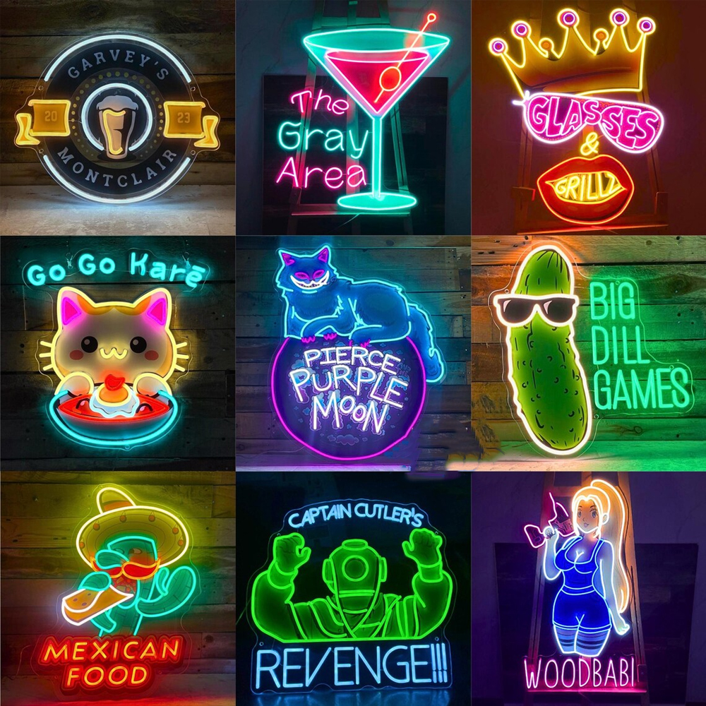 Custom Neon Sign Personalise L - Lighting Decor Company 评论和价格