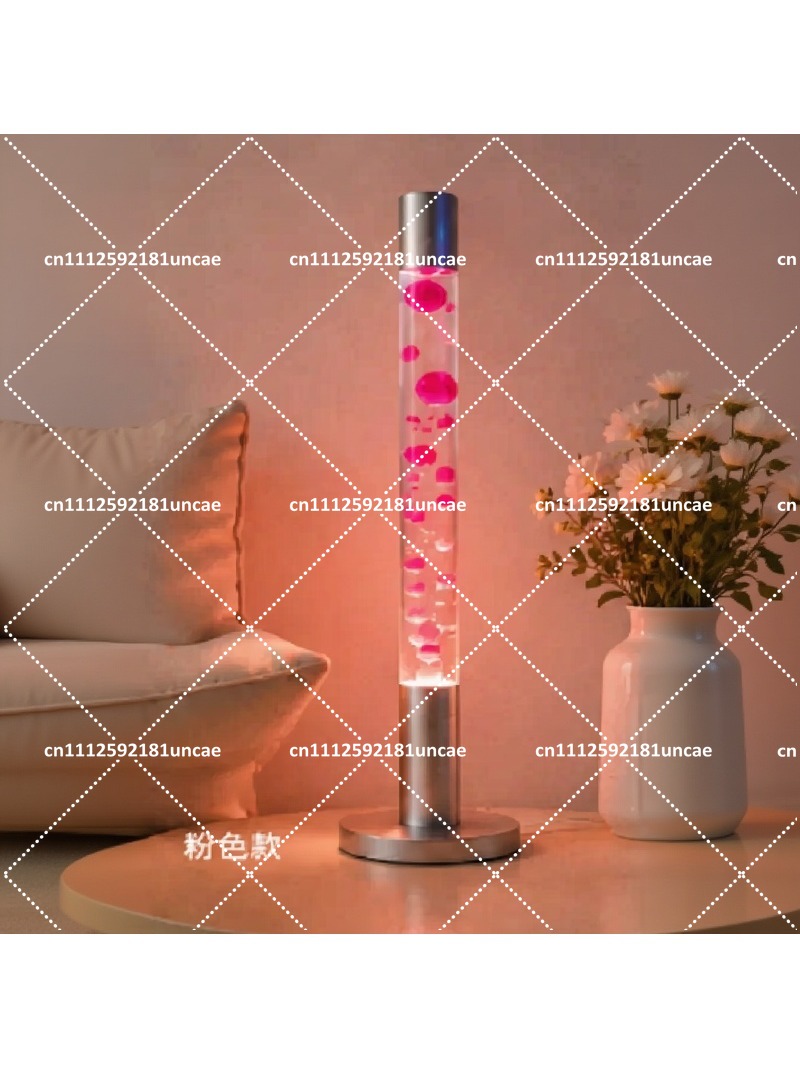 125cm Floor Jellyfish Lava Lam - Decor Lighting Floor Lamps 评论和价格