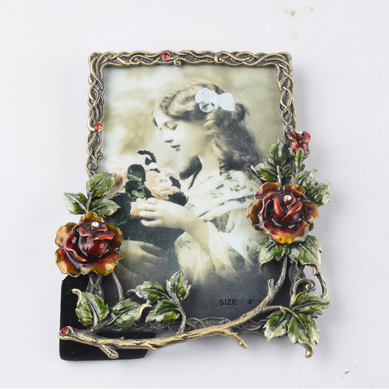Modern Alloy Photo Frame Decor - Lighting Room Decor Photo 评论和价格
