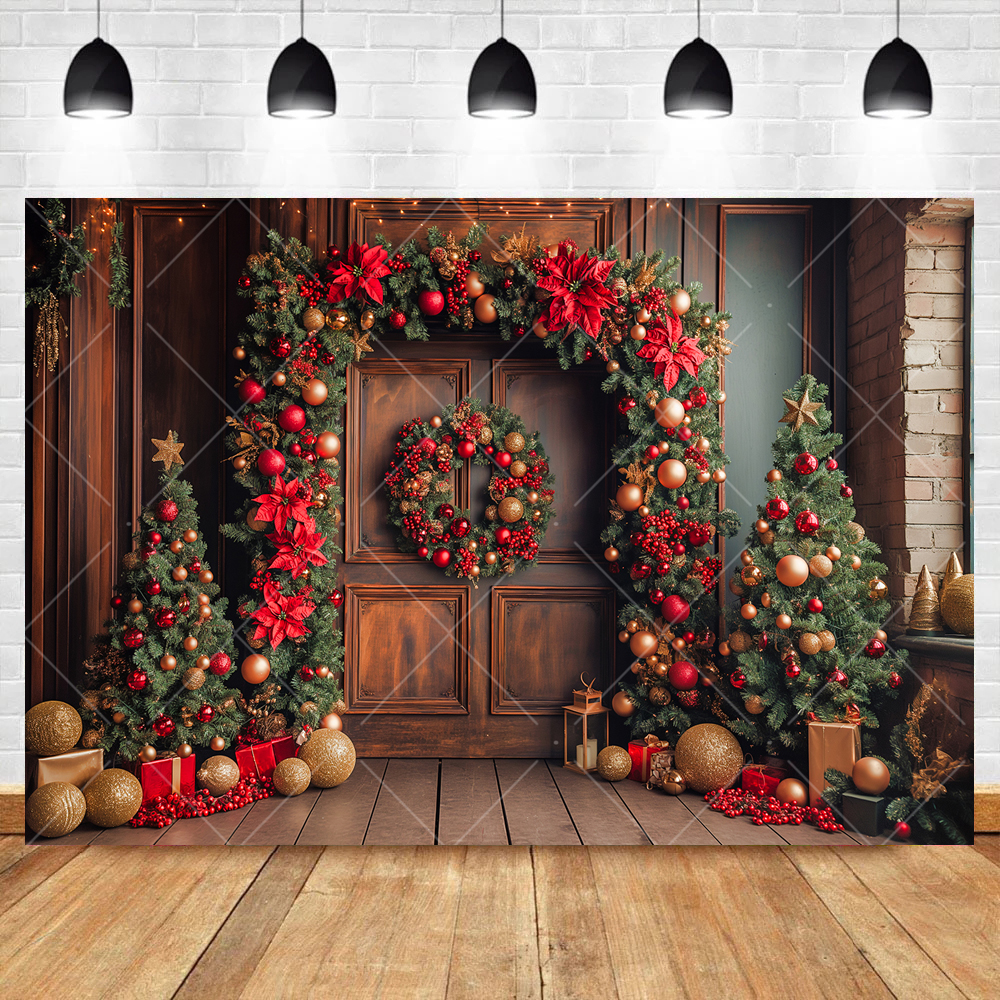 Christmas Interior Arch Window - Lighting Room Decor Photo 评论和价格