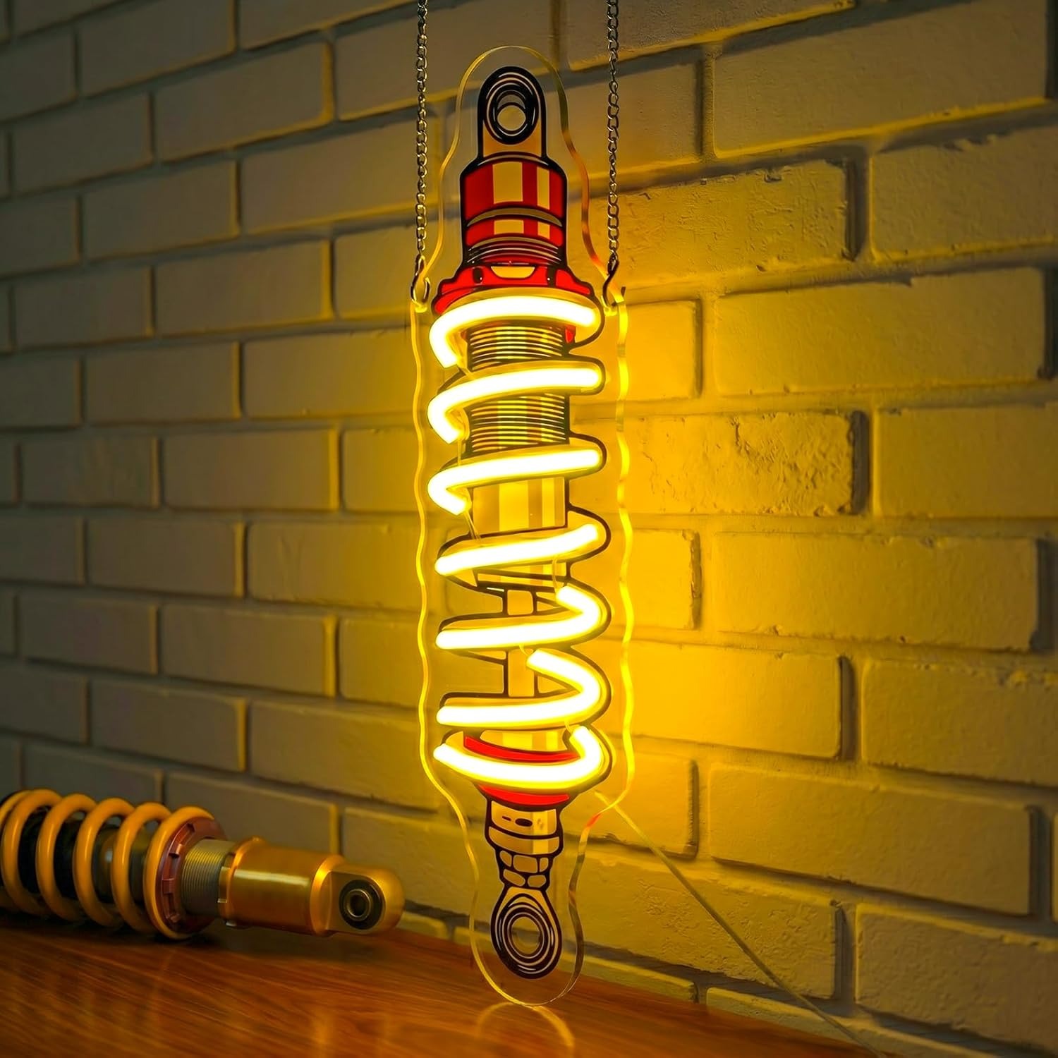 Shock Absorber LED Neon Light  - Garage Lighting Decor 评论和价格