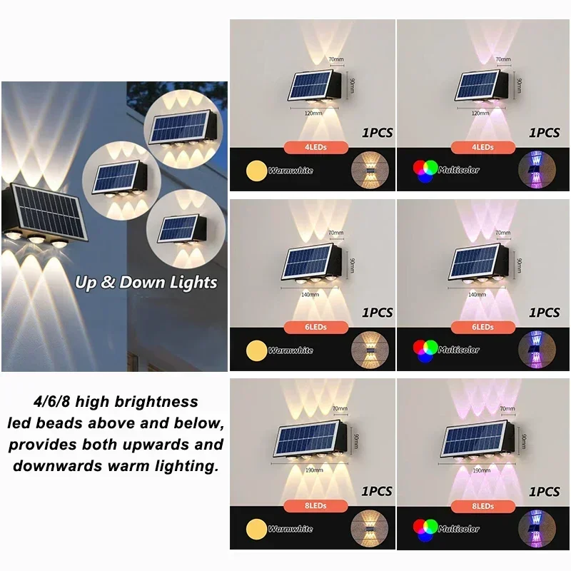Solar Lights for Outside Solar - Garage Lighting Decor 评论和价格