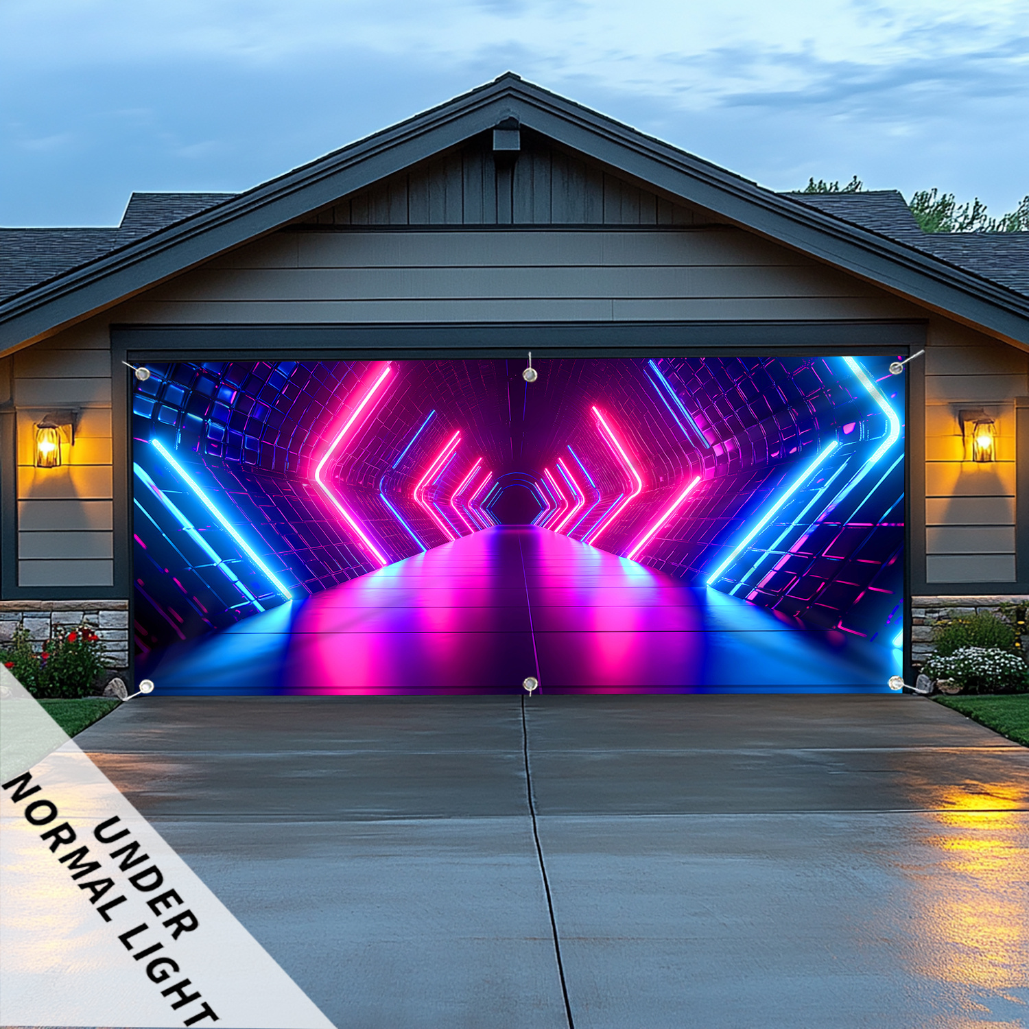 1 PC Creative Future Time Tunn - Garage Lighting Decor 评论和价格