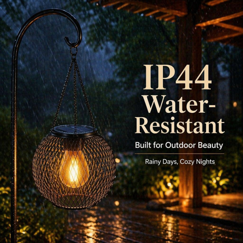 Solar Powered LED Hanging Floo - Decor Lighting Floor Lamps 评论和价格