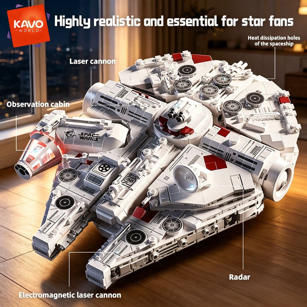 KAVOWORLD 1361pcs Space Warshi - Home Decor Lighting Brands 评论和价格