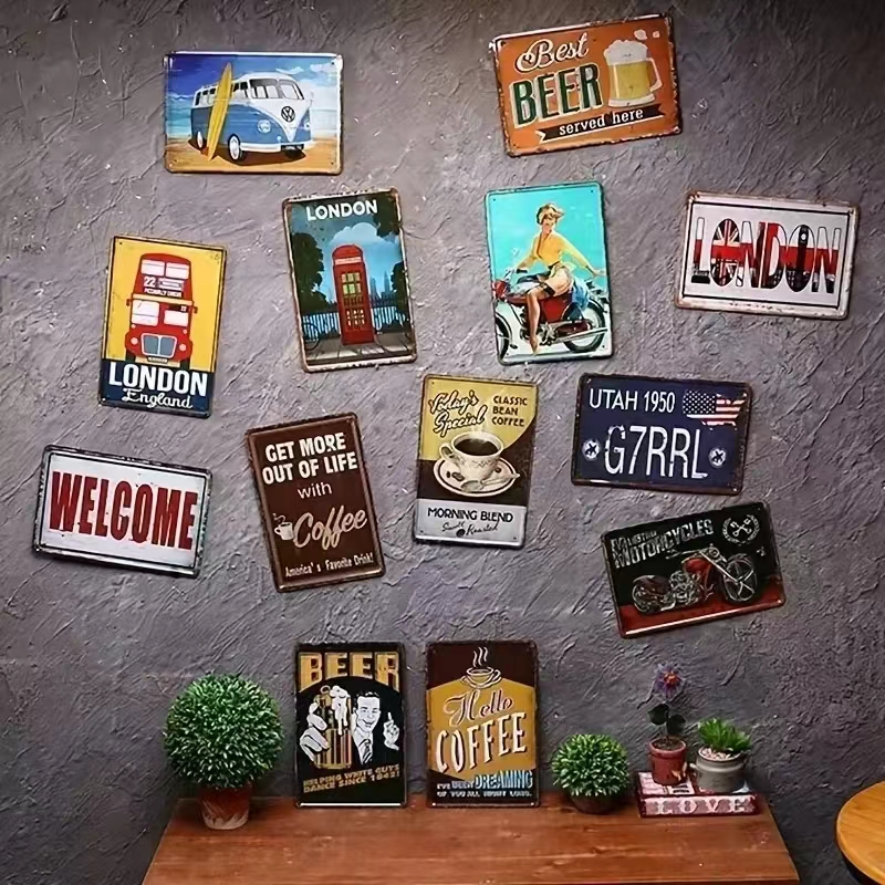 Brand Retro Metal 