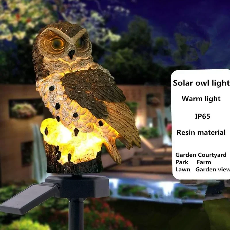 Owl Lights Outdoor Solar Power - Decor Lighting Floor Lamps 评论和价格