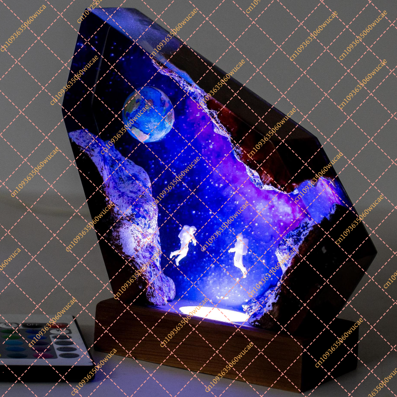 [Brand] Epoxy Resin Table Lamp - Home Decor Lighting Brands 评论和价格