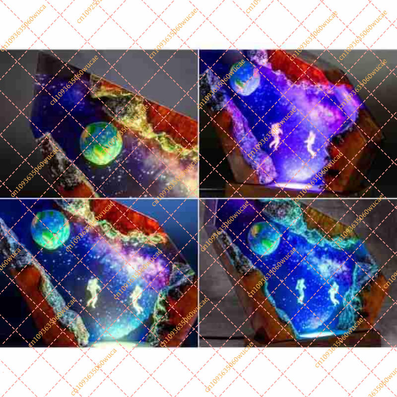 [Brand] Epoxy Resin Table Lamp - Home Decor Lighting Brands 评论和价格