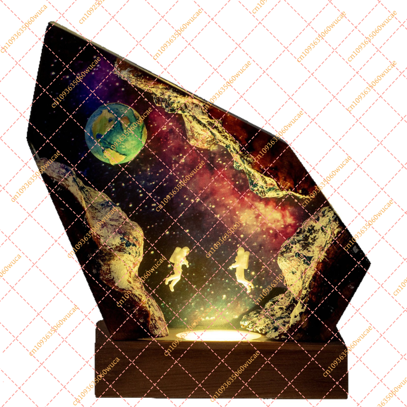 [Brand] Epoxy Resin Table Lamp - Home Decor Lighting Brands 评论和价格