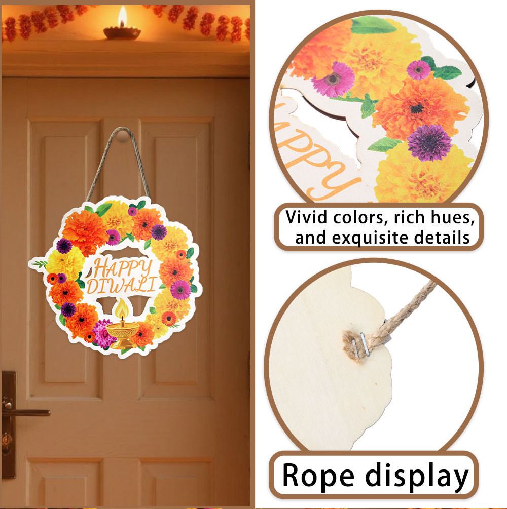 Lotus & Peacock Diwali Decor - - Lighting Decoration For Diwali 评论和价格