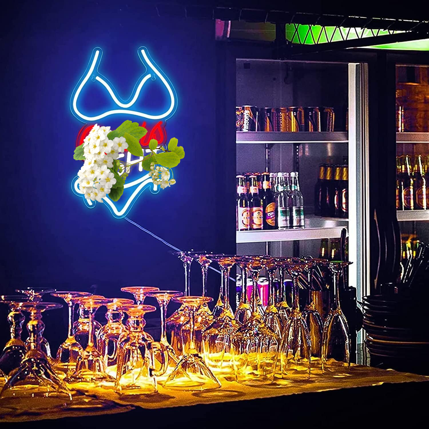 Coors Light Neon Sign LED Nigh - Home Decor Lighting Brands 评论和价格