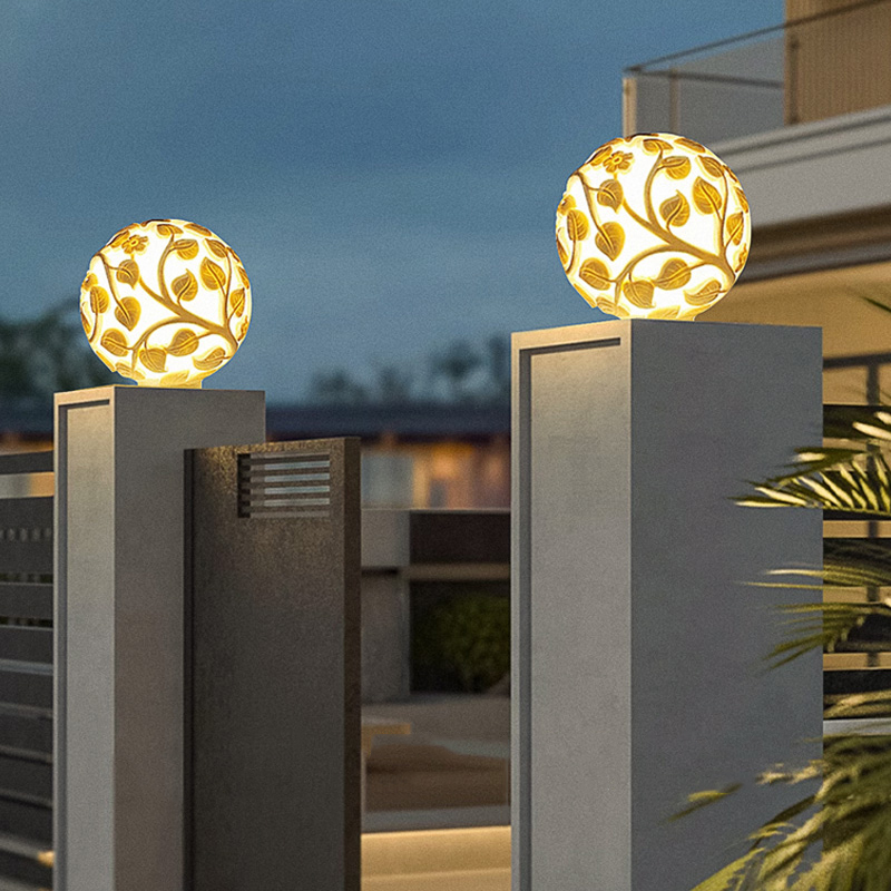 Outdoor column lights solar LE - Decor Lighting Floor Lamps 评论和价格