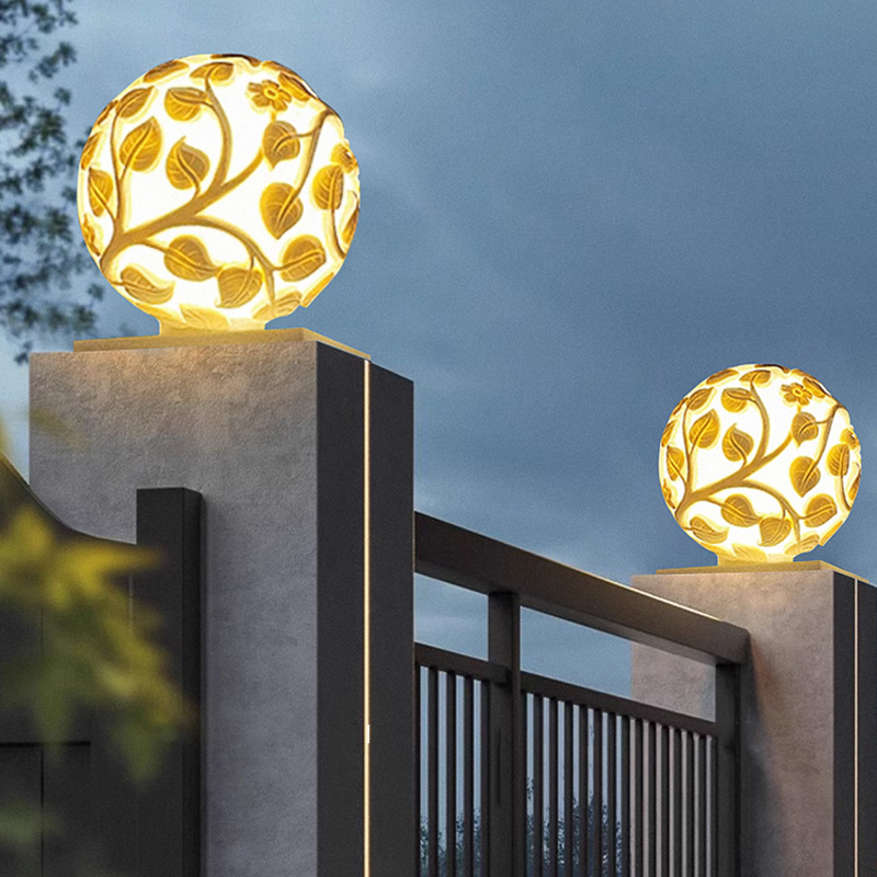 Outdoor column lights solar LE - Decor Lighting Floor Lamps 评论和价格