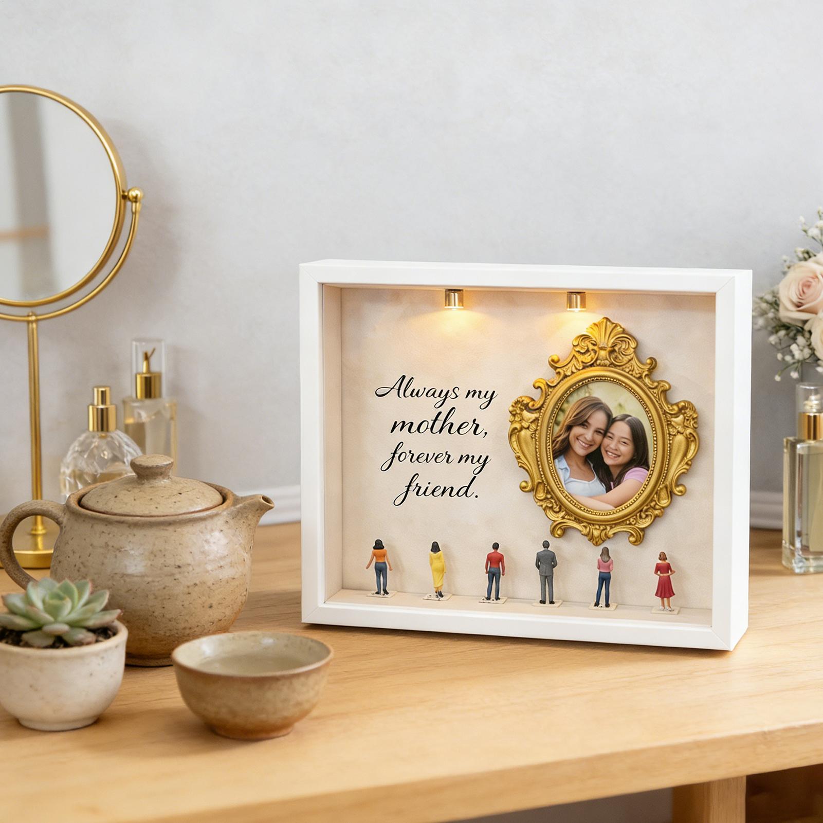 Kit With Lights Figurines Memo - Lighting Room Decor Photo 评论和价格