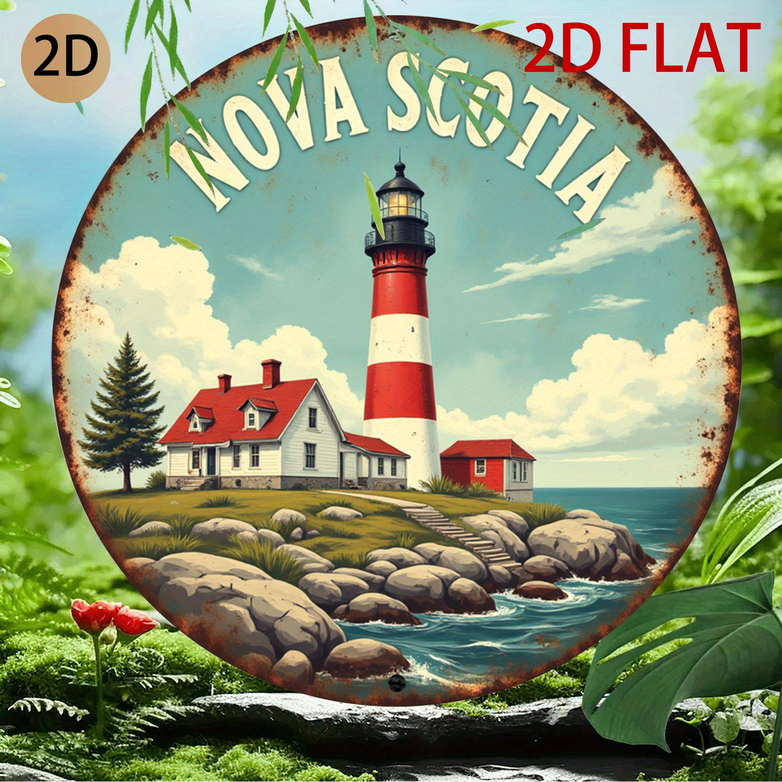 Nova Scotia Lighthouse Coastal - Nova Decor & Lighting Juletrelys 评论和价格