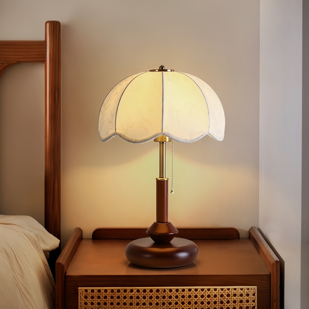Vintage Scalloped Dome Table L - Lighting Decor Home 评论和价格