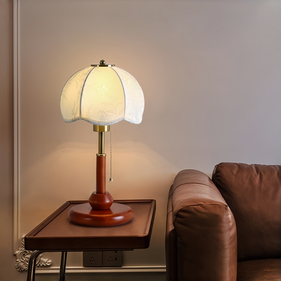 Vintage Scalloped Dome Table L - Lighting Decor Home 评论和价格
