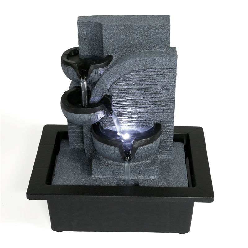 Desktop Flowing Water Waterfal - Lighting Decor Company 评论和价格