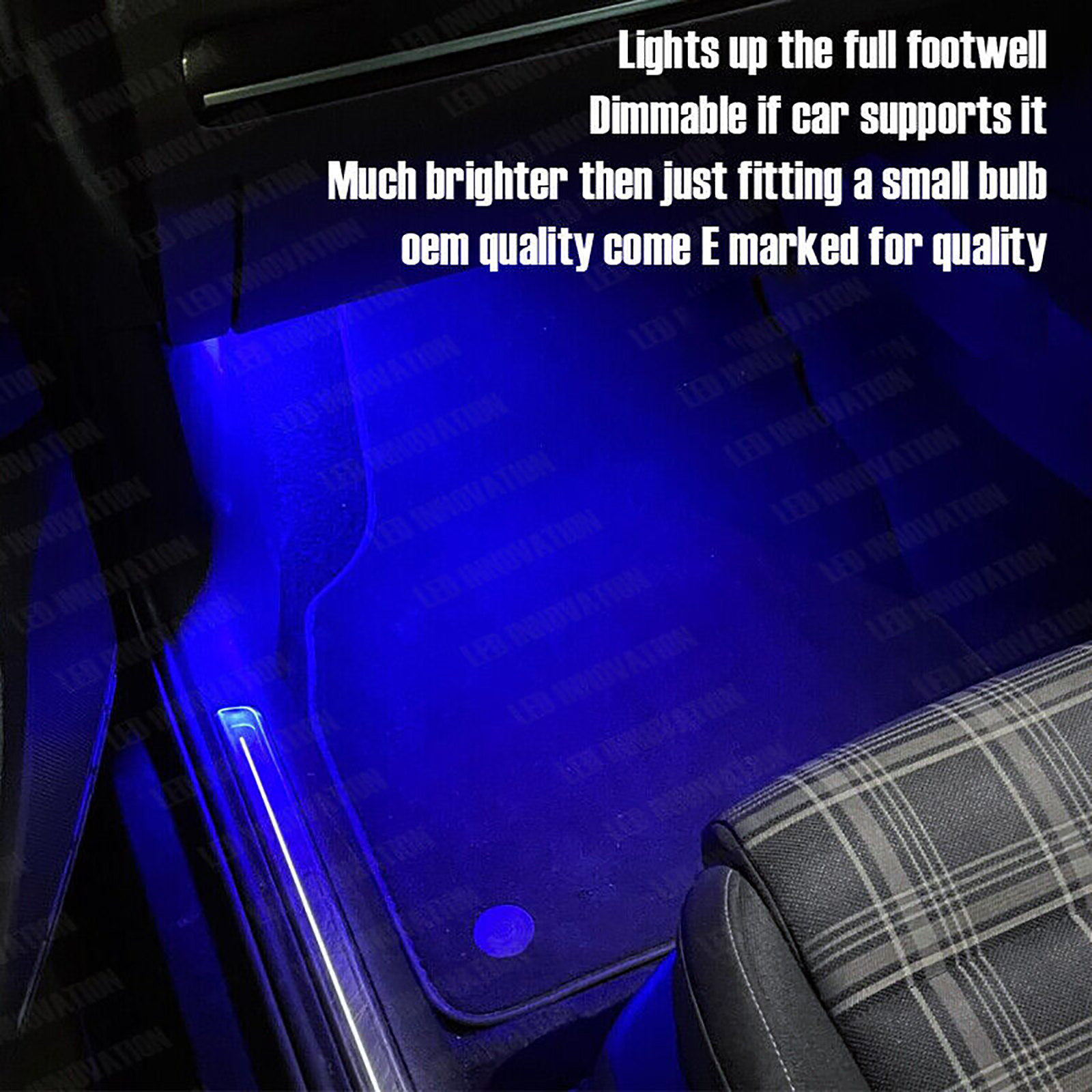 2PCS For VW Golf MK7 7.5 GTD G - Decor Lighting Floor Lamps 评论和价格