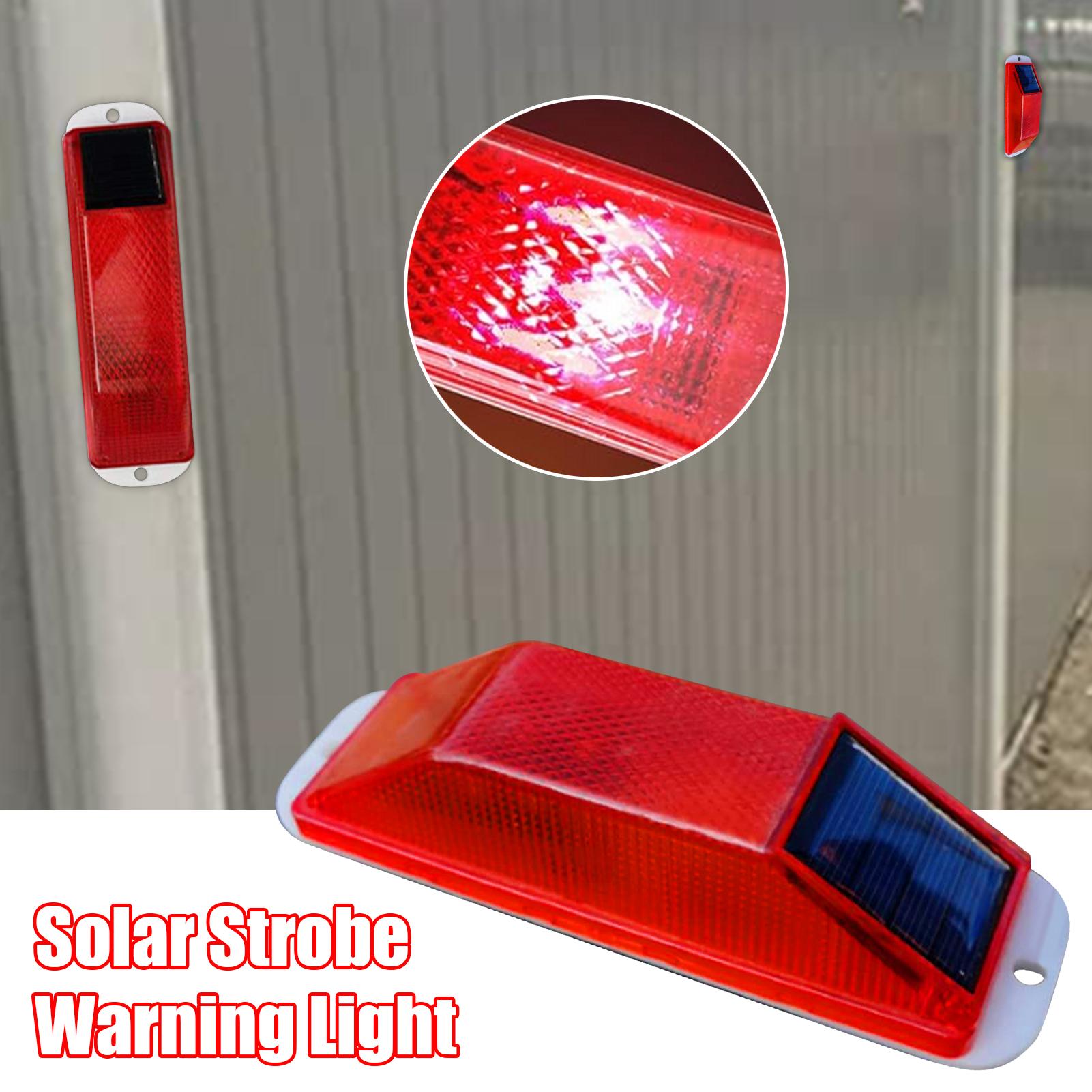 LED Solar Strobe Warning Lamp  - Touch Dimmer Lamp 评论和价格