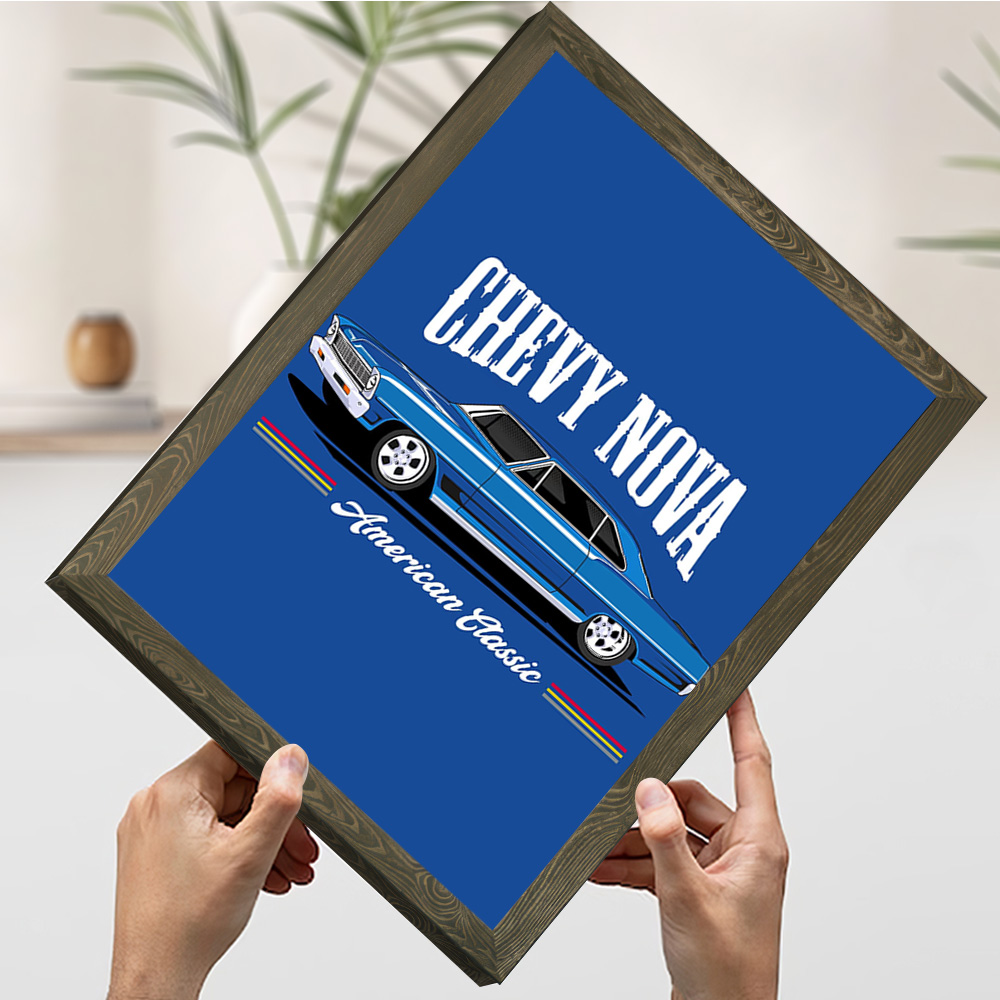 Chevy Nova Classic Cars Printi - Nova Decor & Lighting Juletrelys 评论和价格