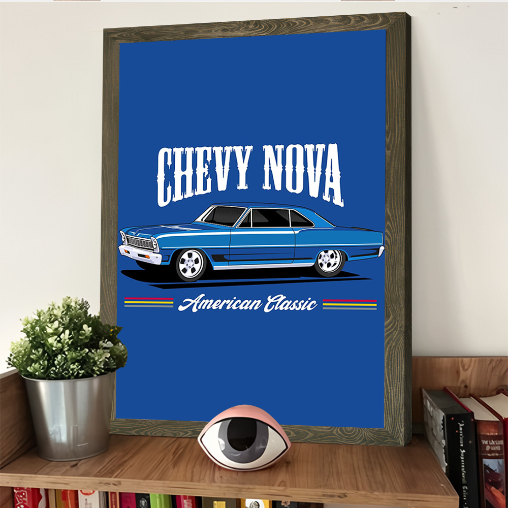 Chevy Nova Classic Cars Printi - Nova Decor & Lighting Juletrelys 评论和价格